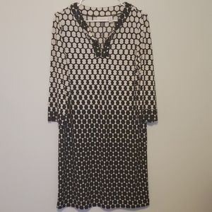 Black & White fade Chico's Dress